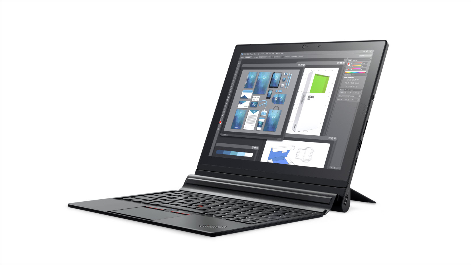 联想thinkpad x1 tablet 平板电脑 intel core m m5-6y57 256 gb 黑色