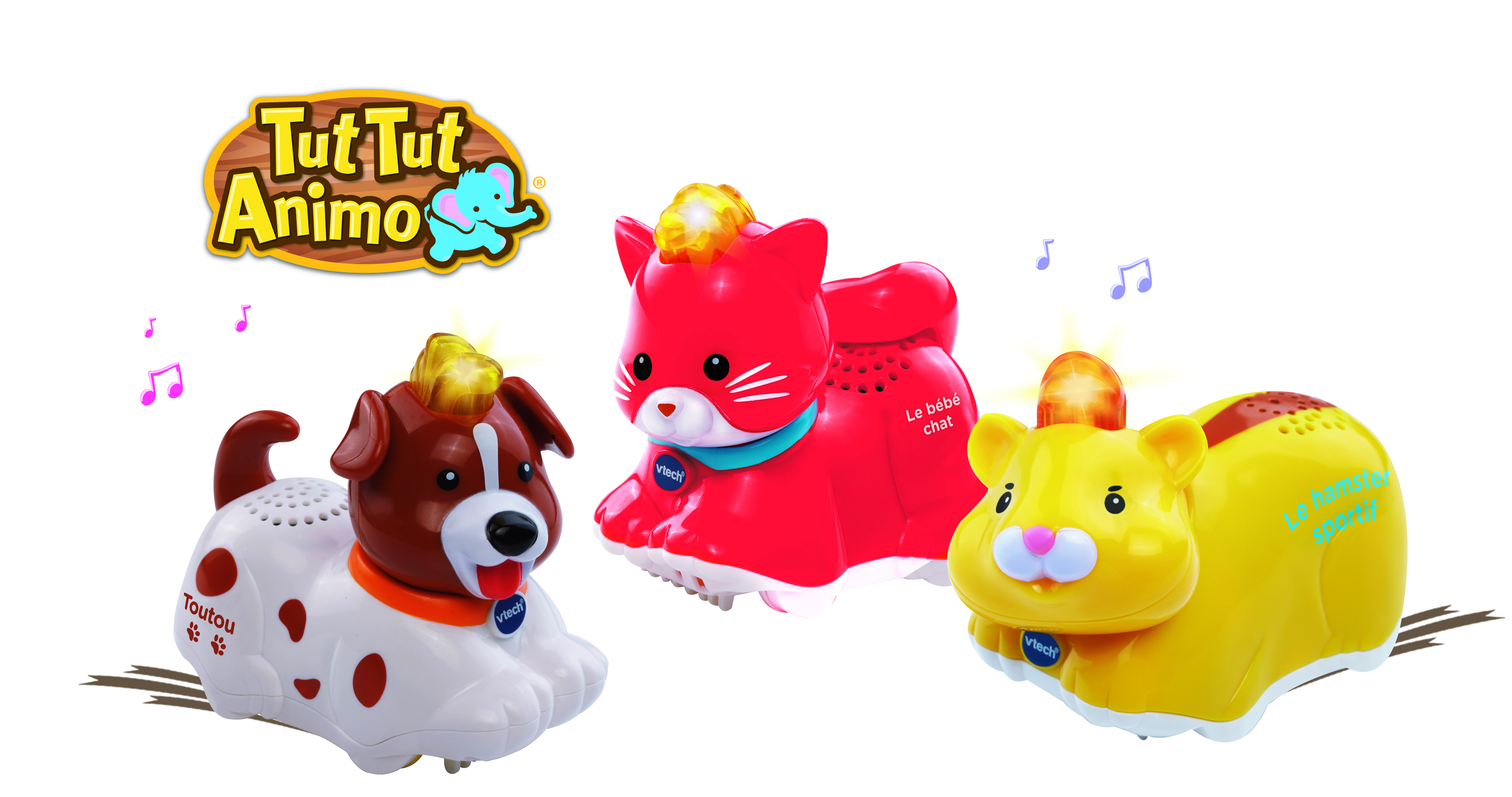 Fiche Produit Vtech Tut Tut Animo Coffret Trio Animaux Domestique Interactive Toy Jouets Interactifs 80