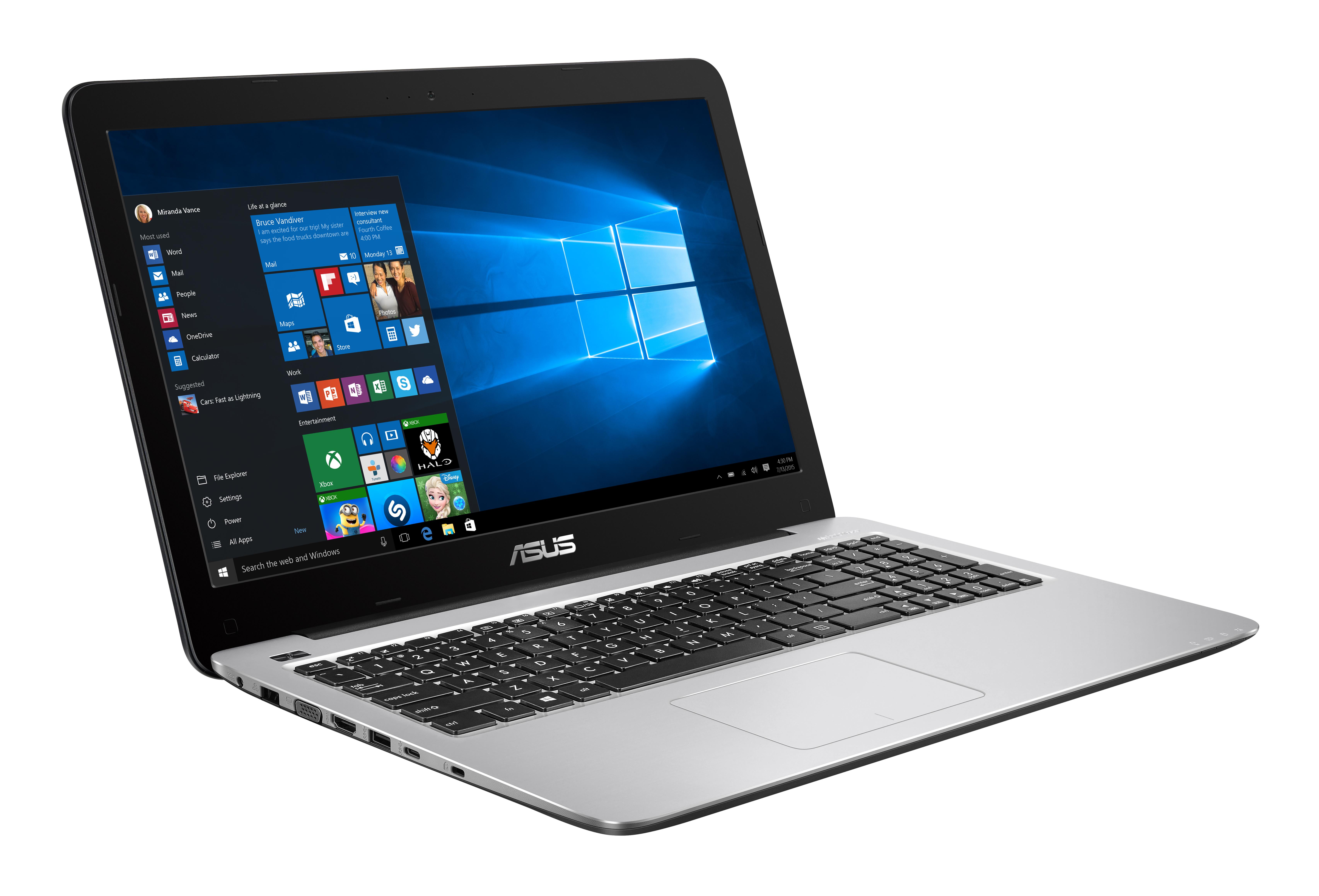 Specs ASUS VivoBook X556UR-0121B6198DU 