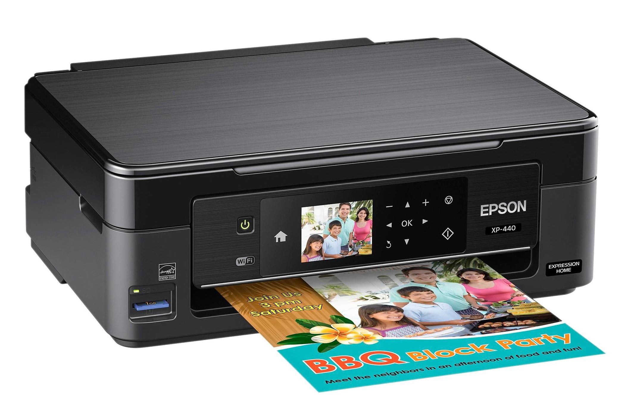how to change ink on epson xp 440