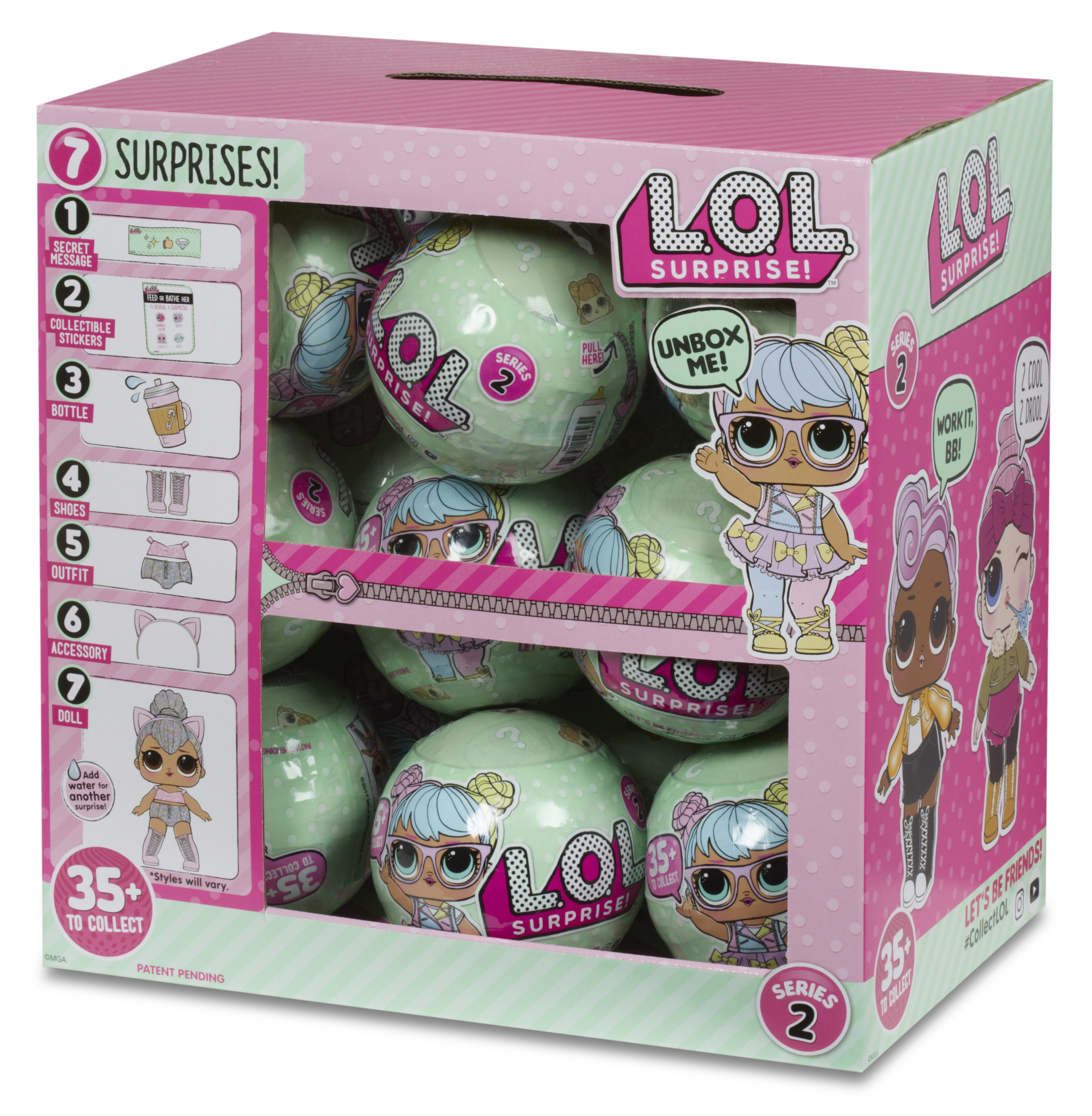 lol surprise tots ball doll