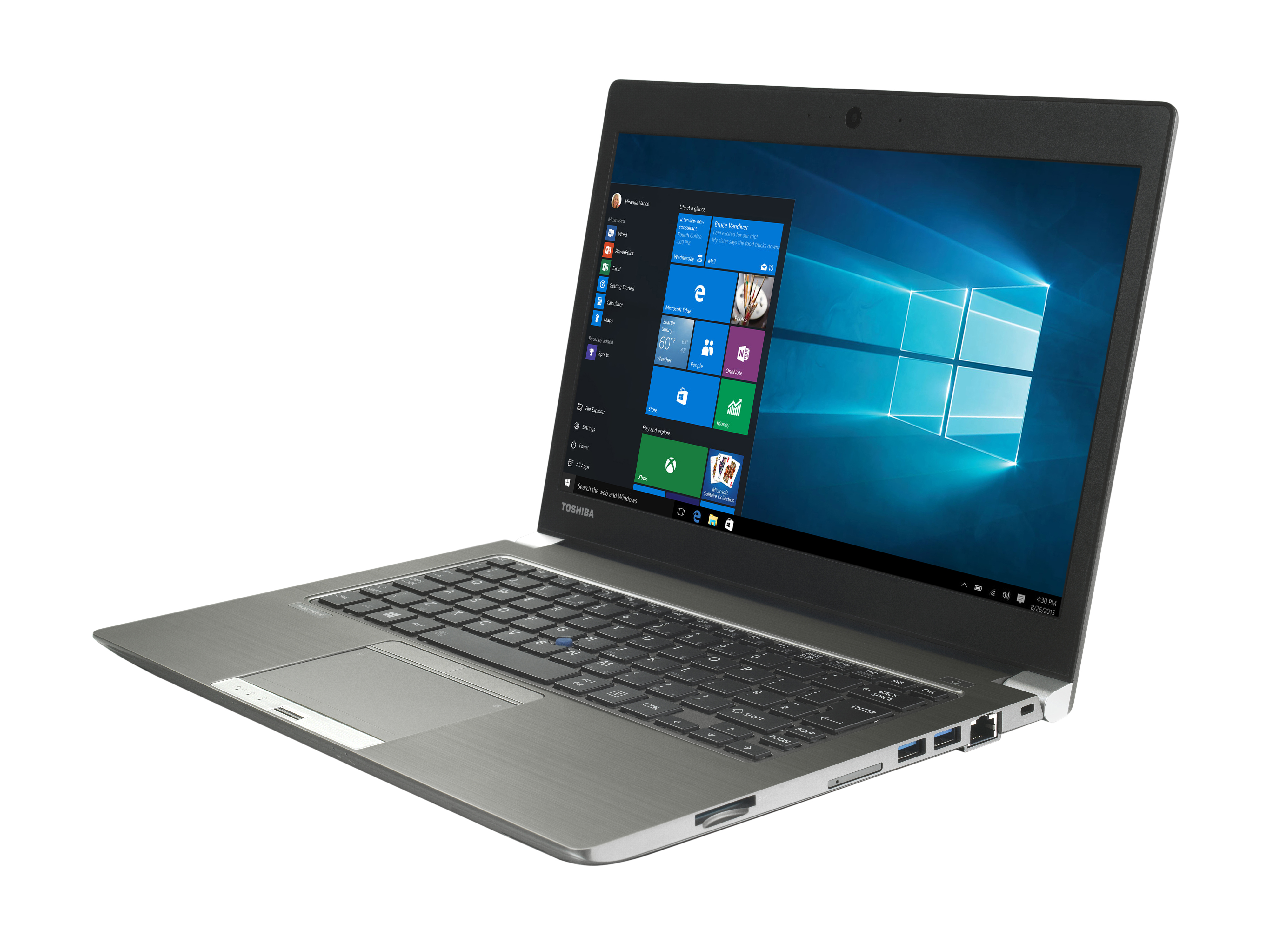 toshiba portégé z30-c-16j 灰色, 金属原色 笔记本 33.8 cm (13.