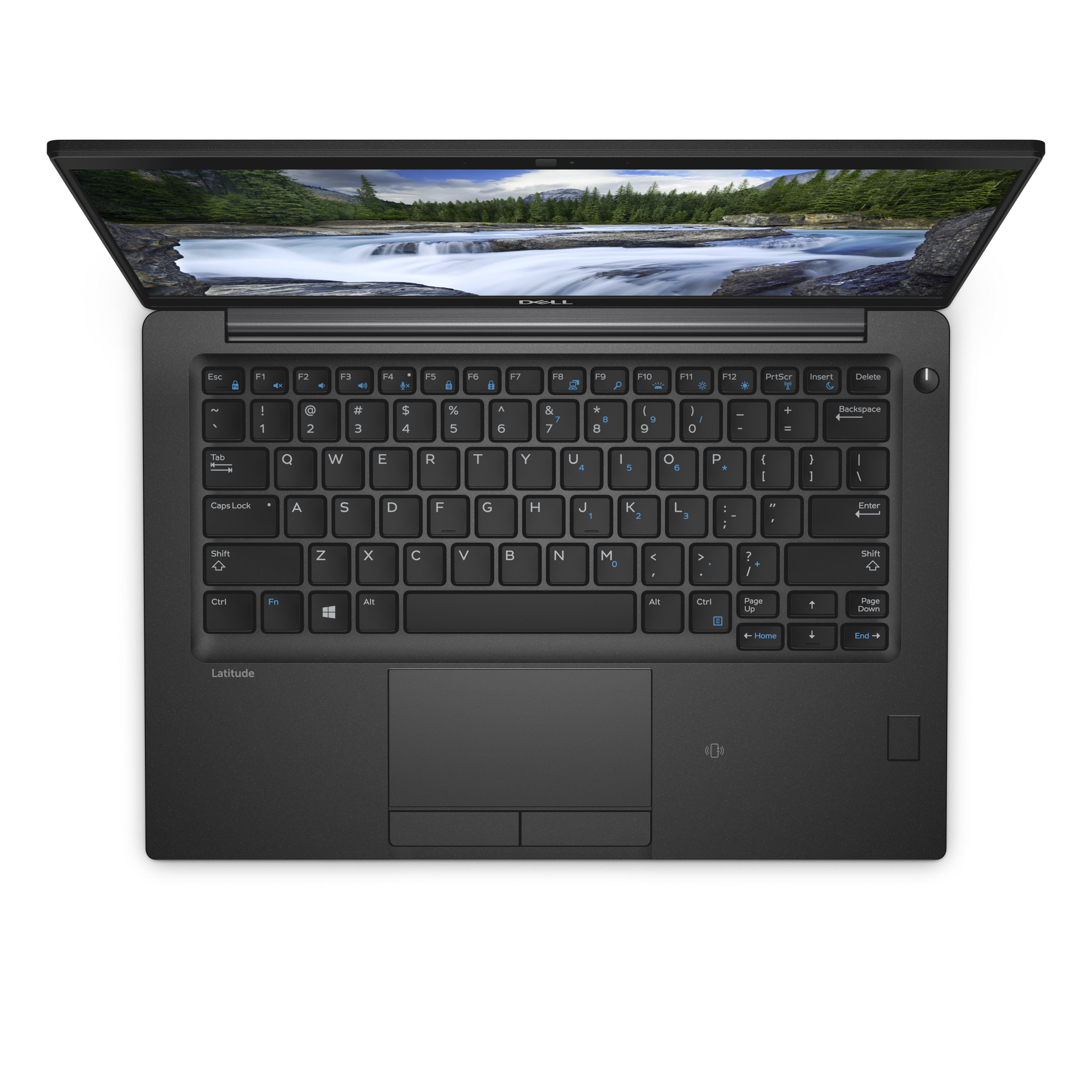 戴尔latitude 7380 笔记本 黑色 33.8 cm (13.