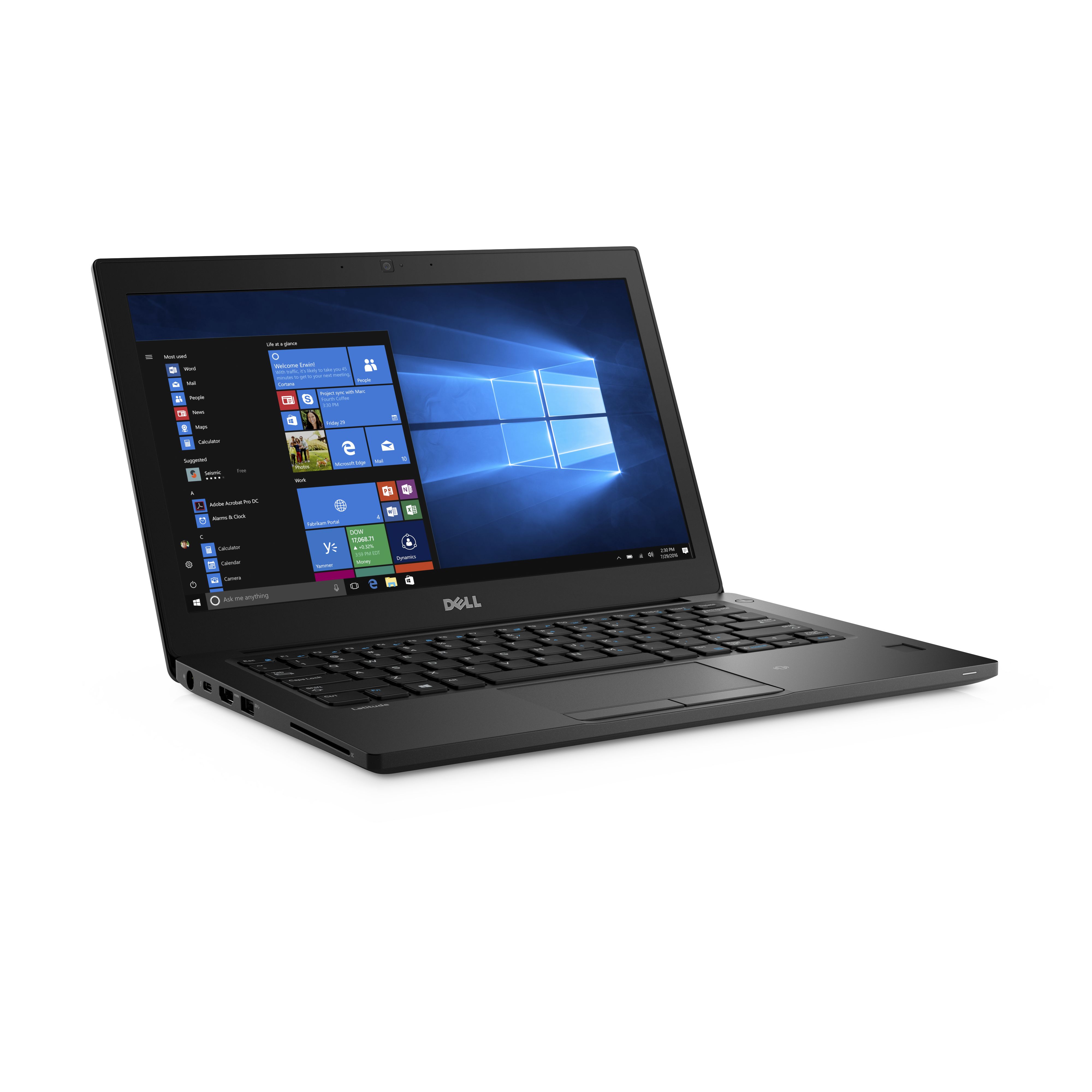 戴尔latitude 7280 笔记本 黑色 31.8 cm (12.