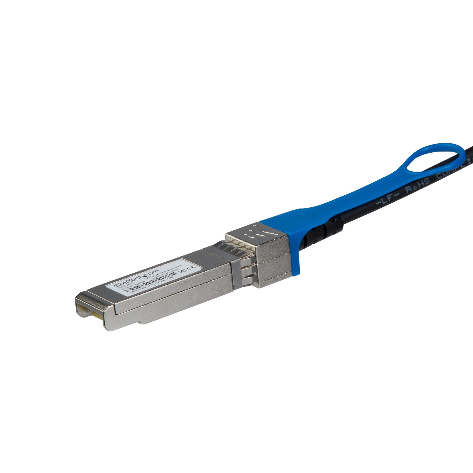 StarTech.com J9285BST InfiniBand ja kiudoptilised kaablid 7 m SFP+ Must