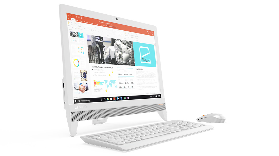 Specs Lenovo IdeaCentre 310-20IAP Intel® Pentium® J4205 49.5 cm