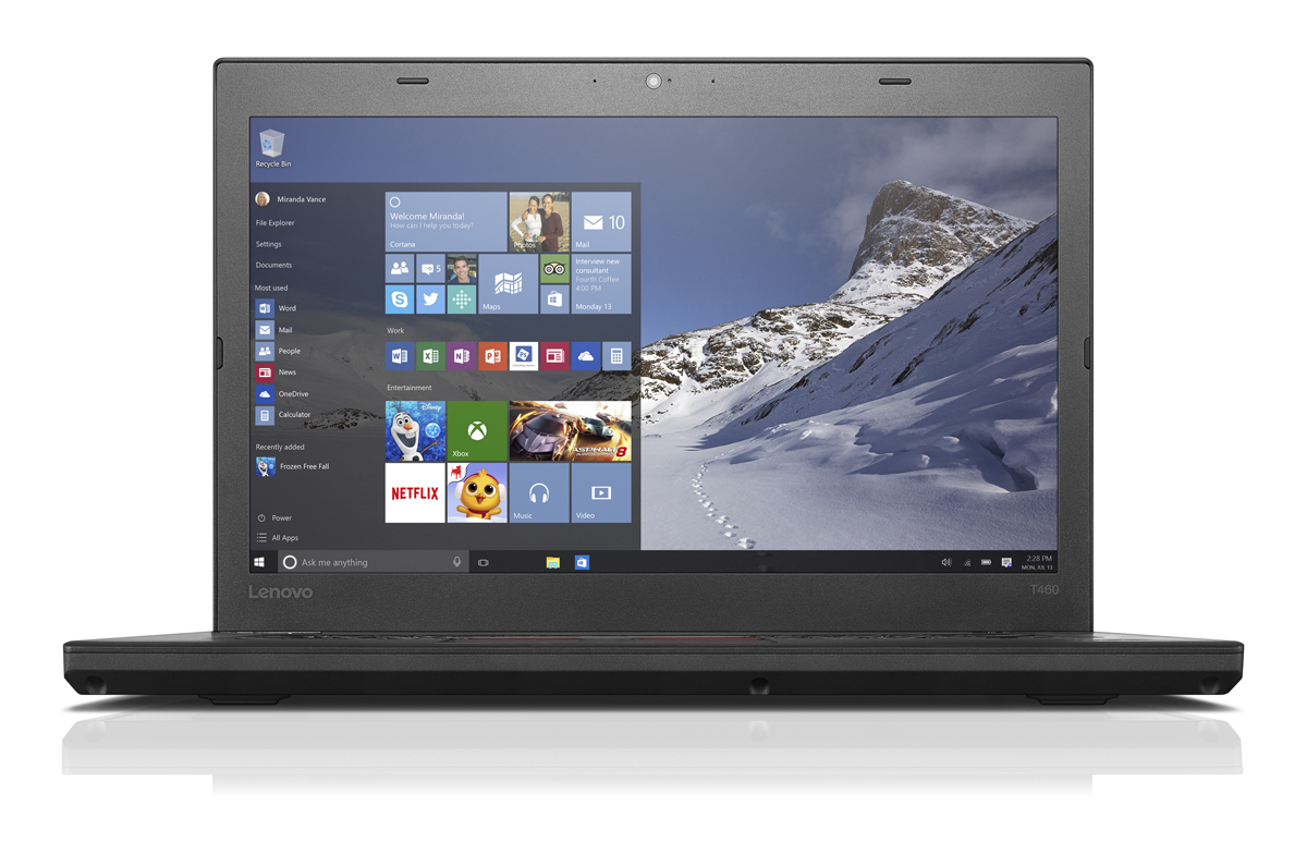 Especificações Lenovo ThinkPad T460 Intel® Core™ i5 i5-6200U