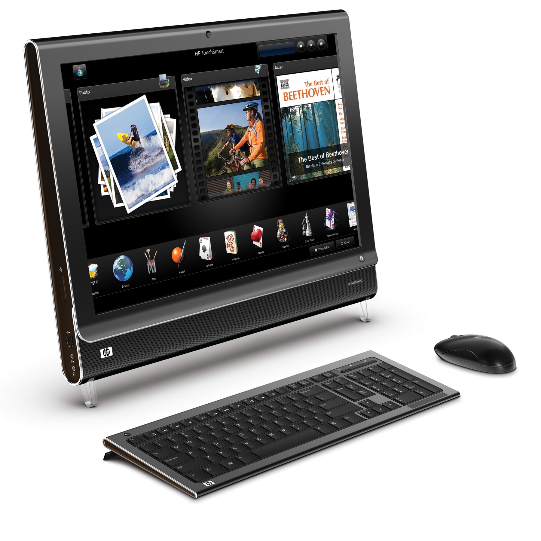 产品数据 hp touchsmart iq548cn 台式机 一体机/计算机工作站 (ky839