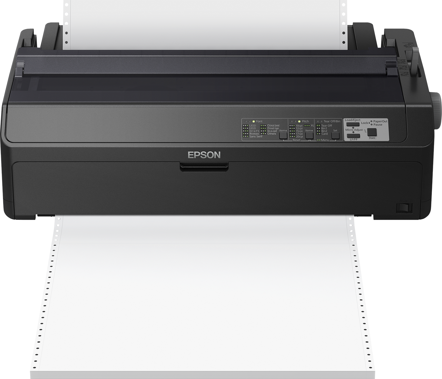 dot matrix printer carbon paper