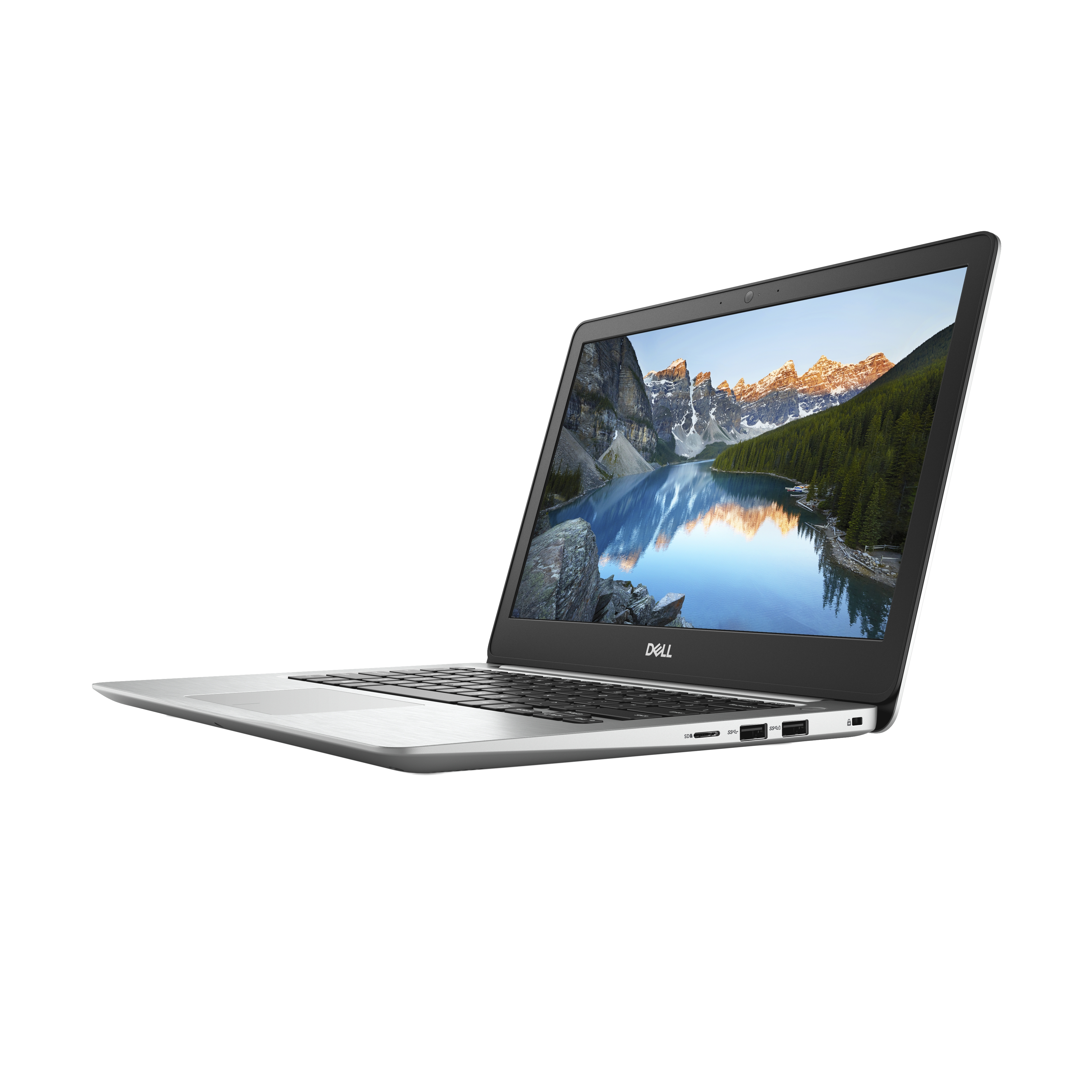 戴尔inspiron 5370 白金, 银色 笔记本 33.8 cm (13.