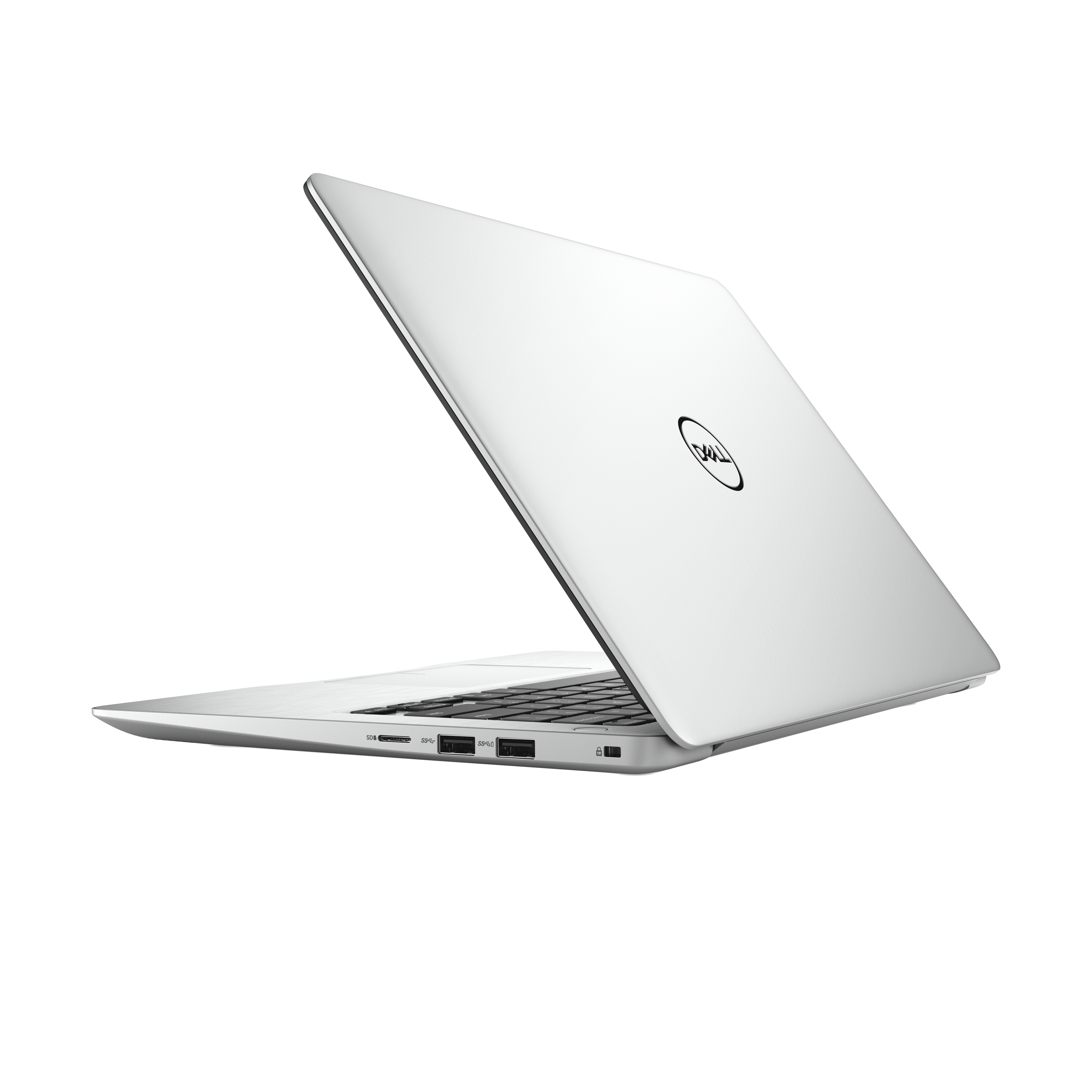戴尔inspiron 5370 白金, 银色 笔记本 33.8 cm (13.