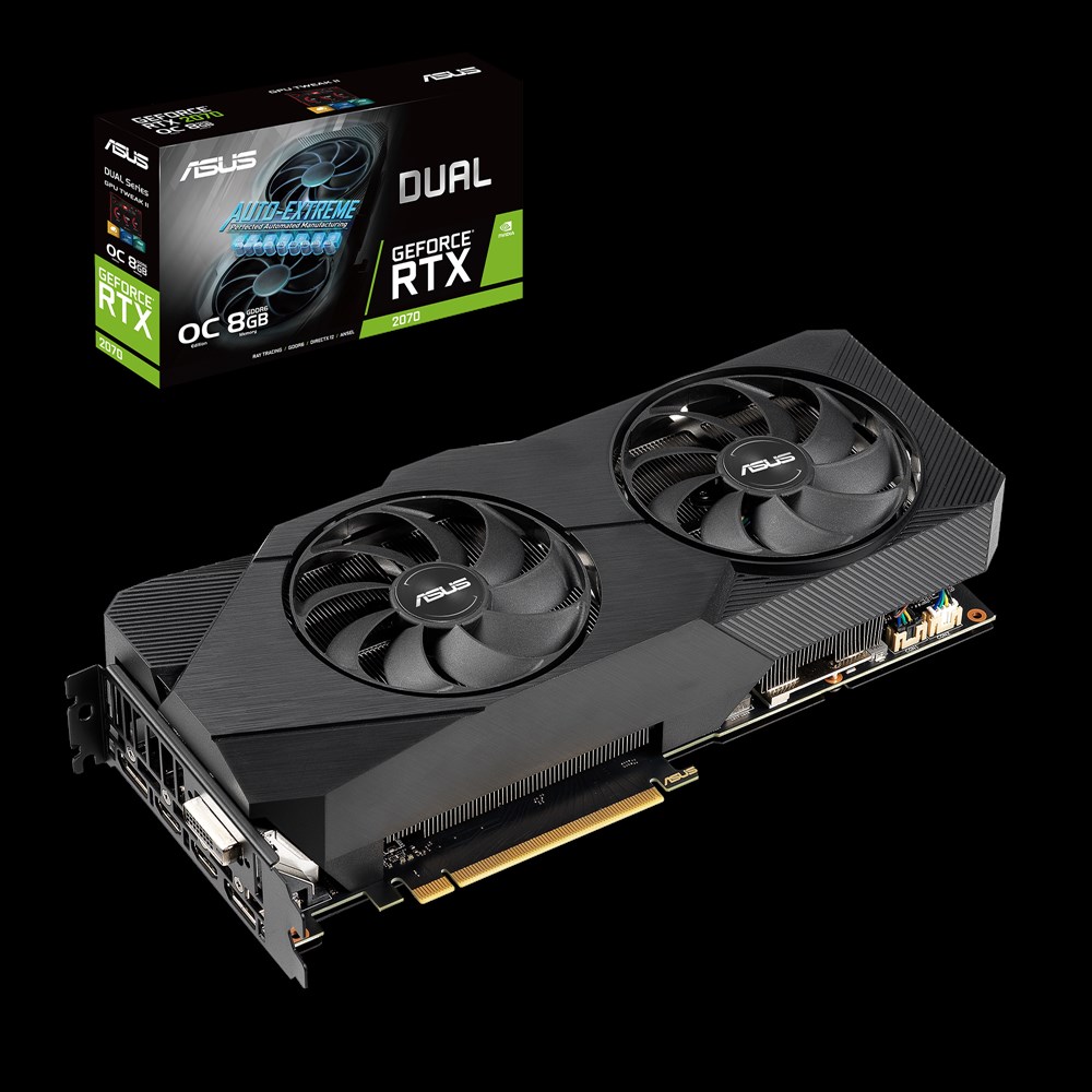 Product Datasheet Asus Dual Rtx70 O8g Evo Nvidia Geforce Rtx 70 8 Gb Gddr6 Graphics Cards 90yv0cn1 M0na00