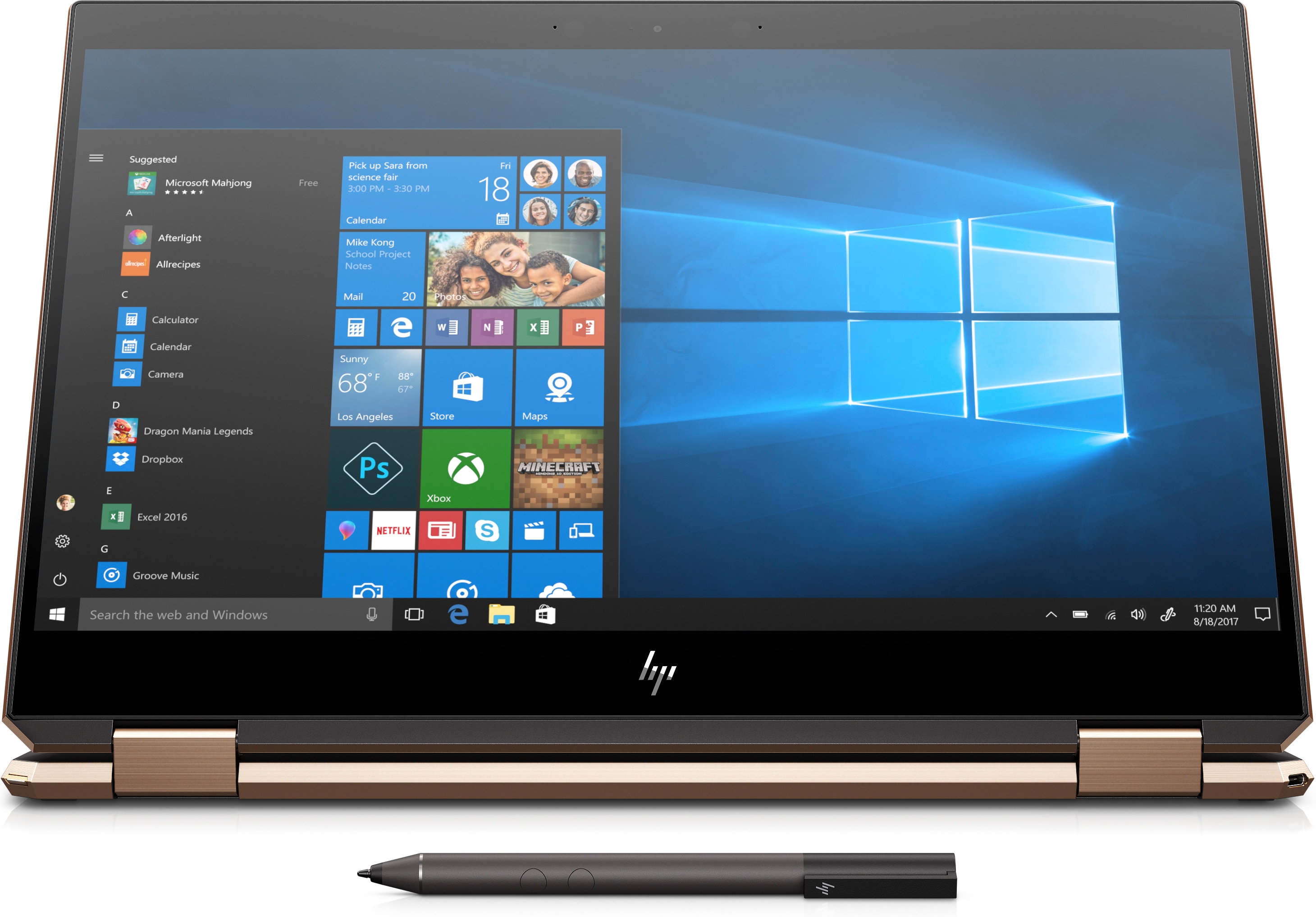 Specs HP Spectre x360 15-df0590na Intel® Core™ i7 i7-8750H Hybrid