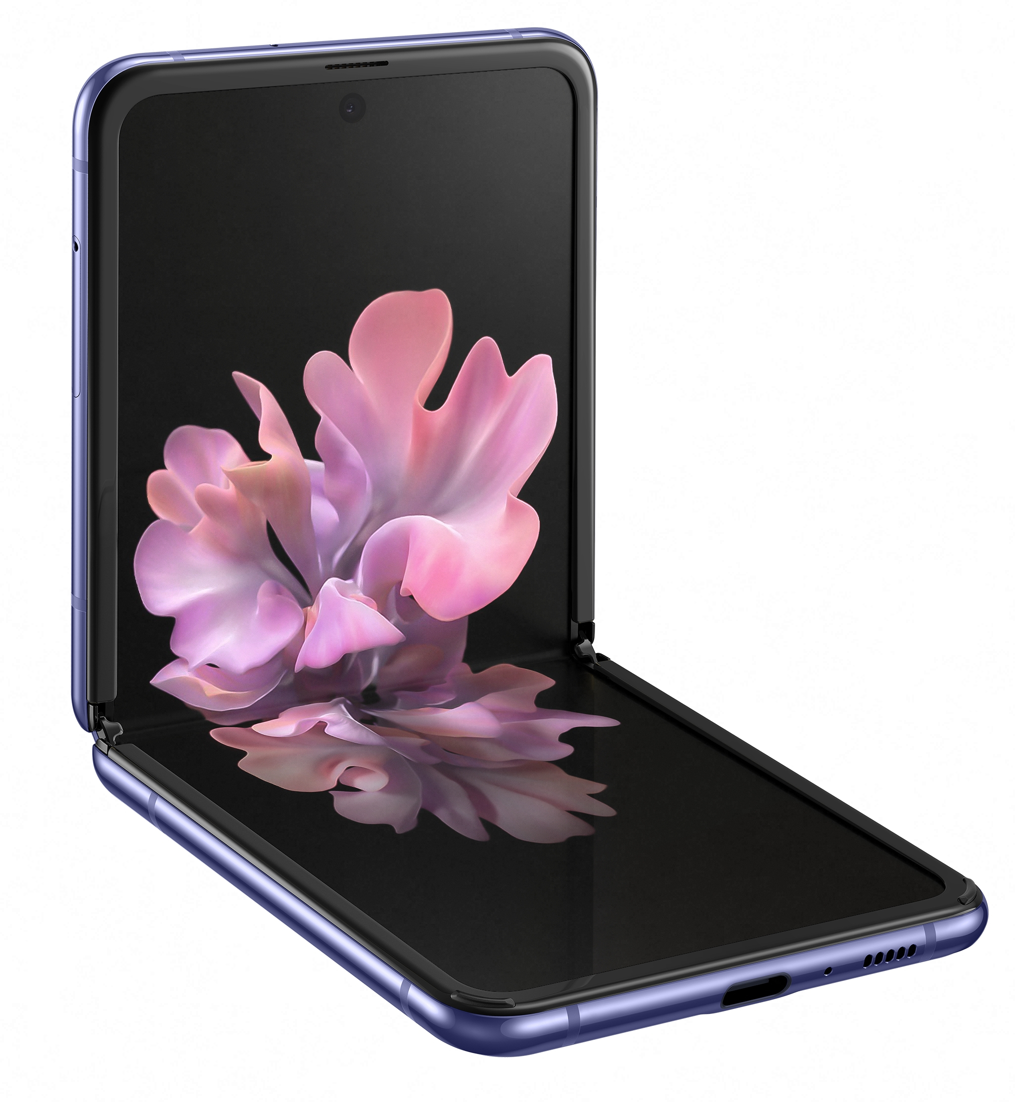 Specs Samsung Galaxy Z Flip Sm F700f 17 Cm 6 7 Android 10 0 4g Usb Type C 8 Gb 256 Gb 3300 Mah Purple Smartphones Sm F700fzpatur