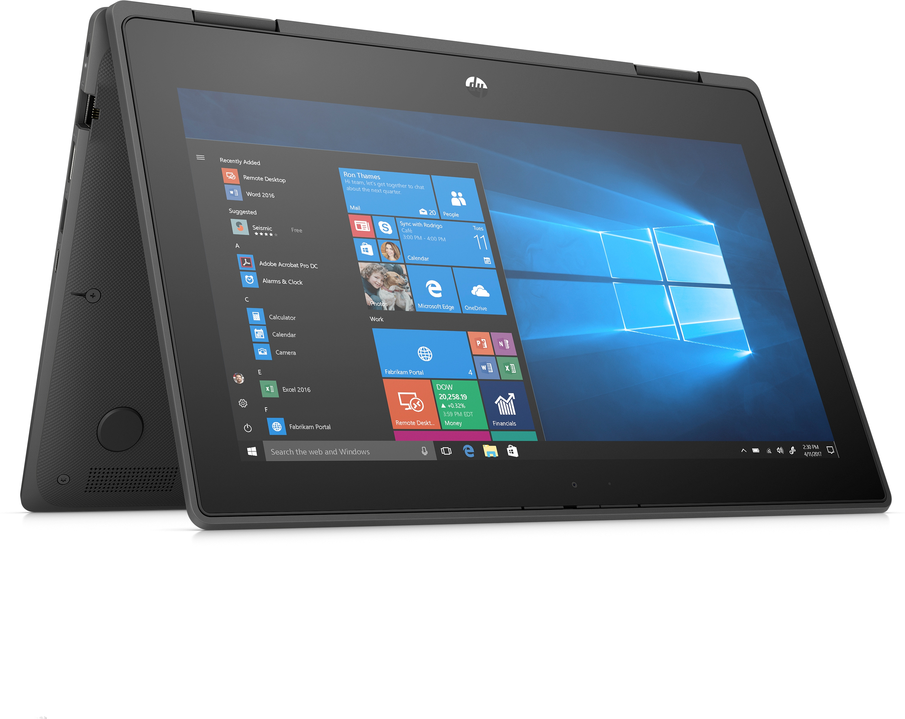 惠普probook x360 11 g5 ee 混合型(平板笔记本电脑二合一) 黑色 29.