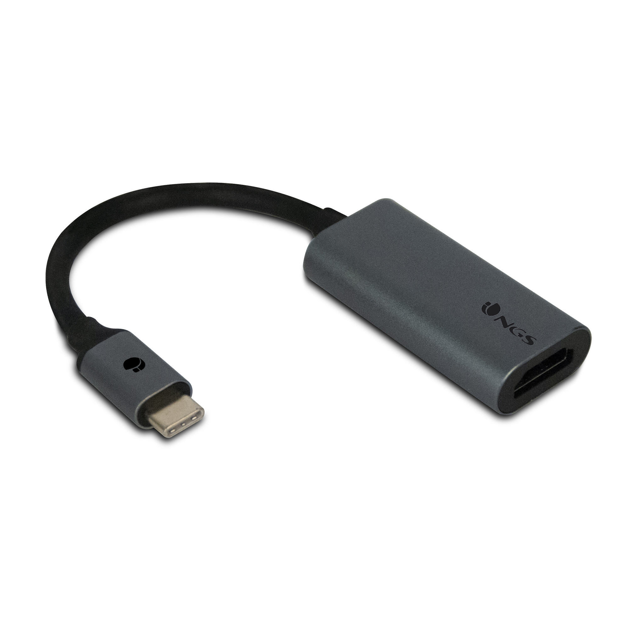 NGS WONDERHDMI USB 2.0 Type-C Black, Grey