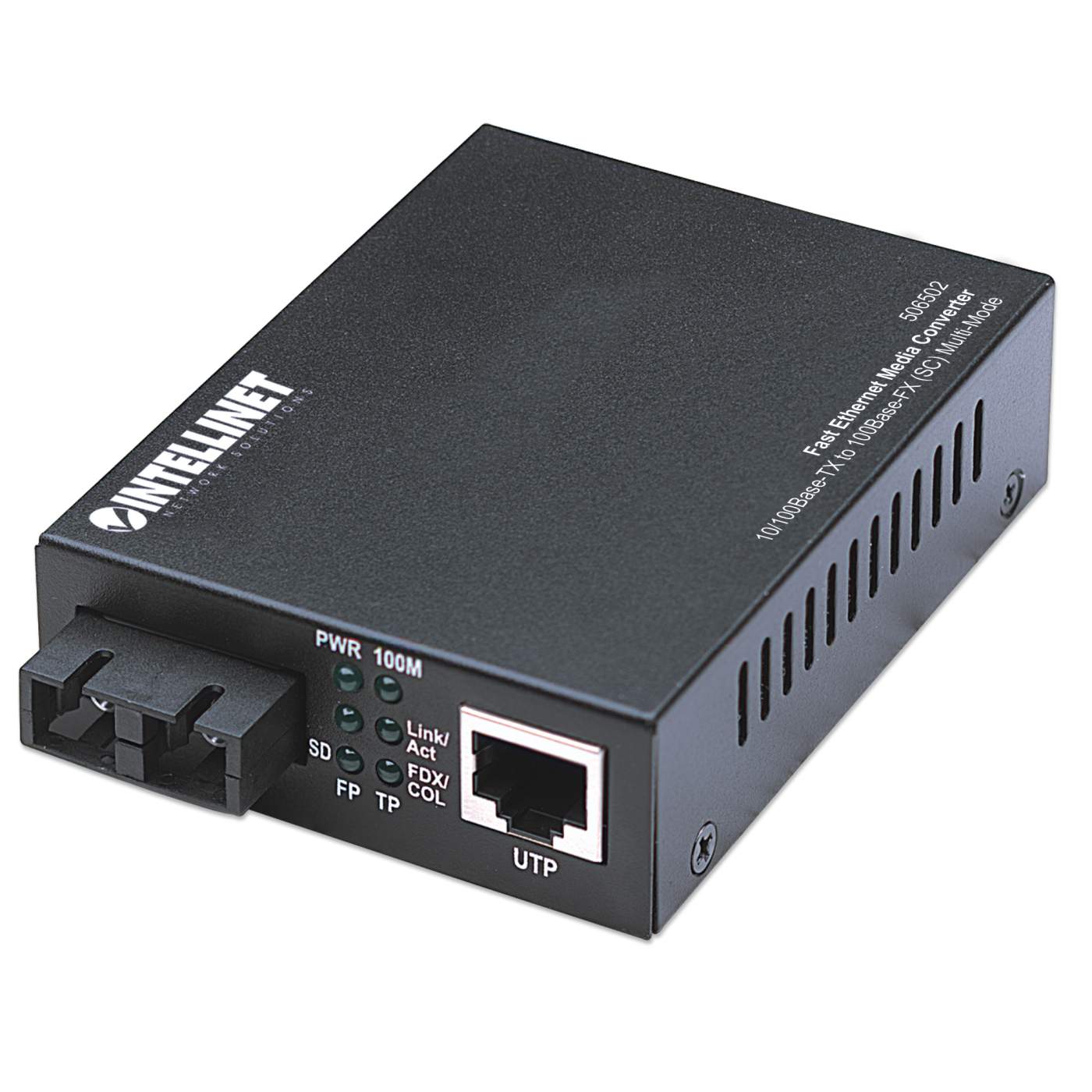 Intellinet Fast Ethernet Medienkonverter, 10/100Base TX auf