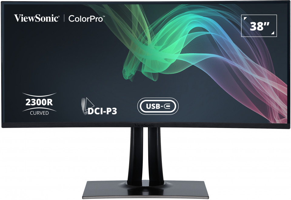Viewsonic VP3881A Computerbildschirm 96,5 cm (38) 3840 x 1600 Pixel Quad HD+ LED Schwarz