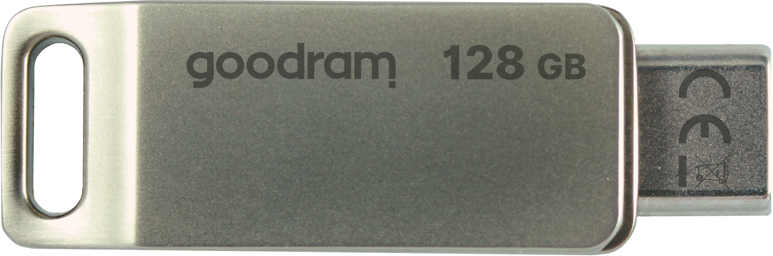 Goodram ODA3 USB-Stick 128 GB USB Type-A / USB Type-C 3.2 Gen 1 (3.1 Gen 1) Silber