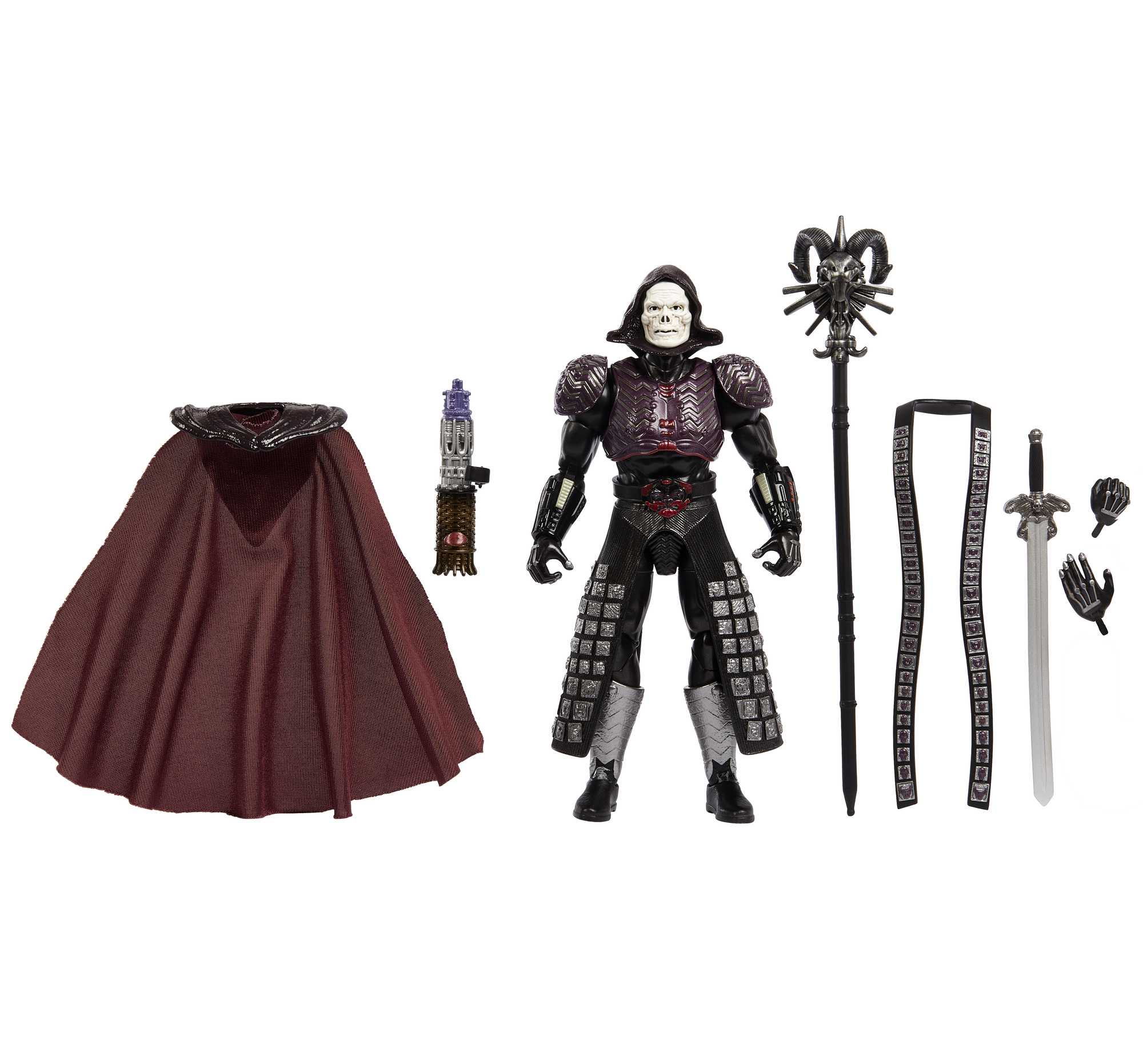 Masters of the Universe HLB56 mängukangelase nukk ja kollektsiooniese