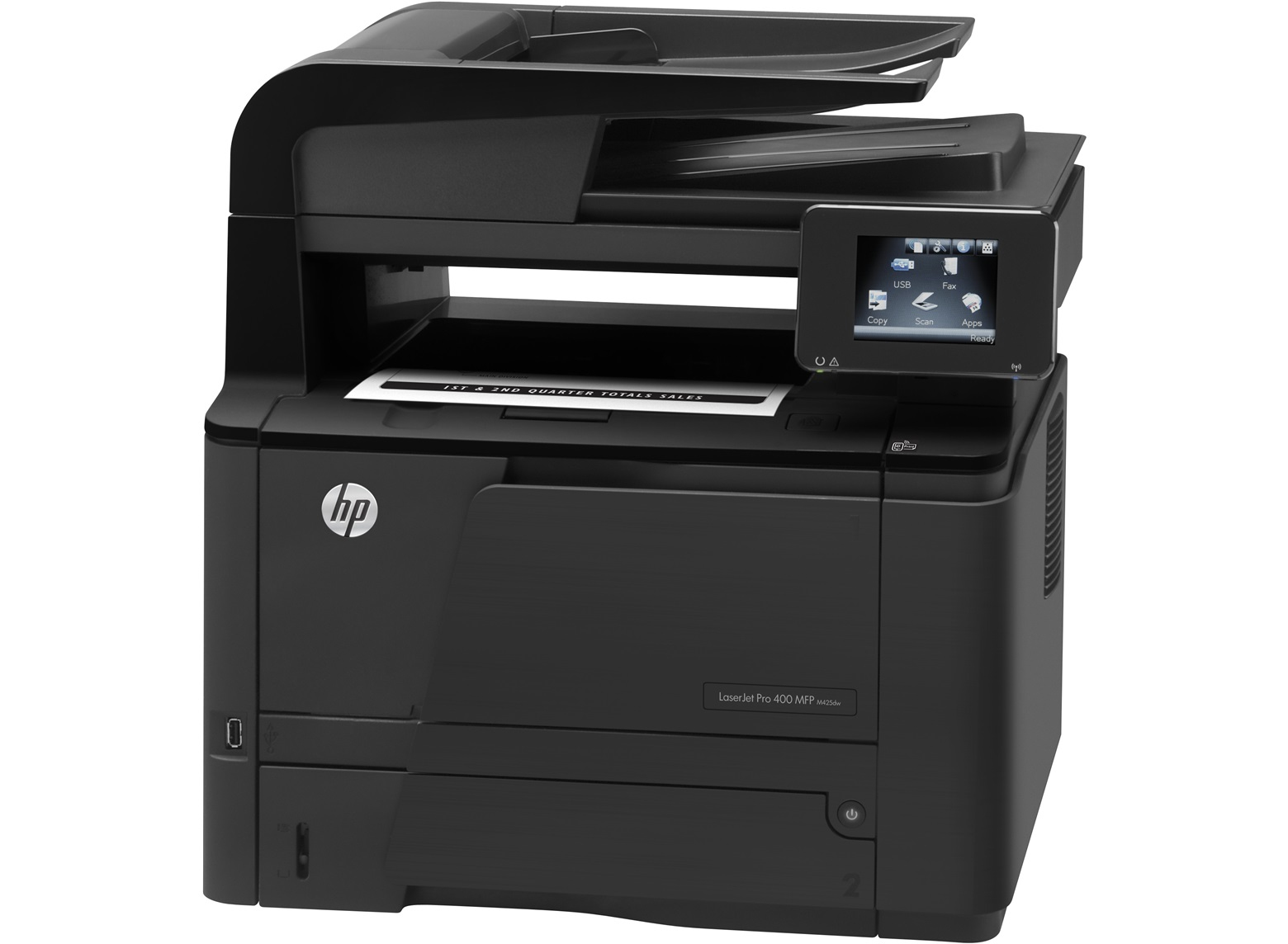 惠普laserjet 400 mfp m425dw 激光 1200 x 1200 dpi 33 ppm a4 无线