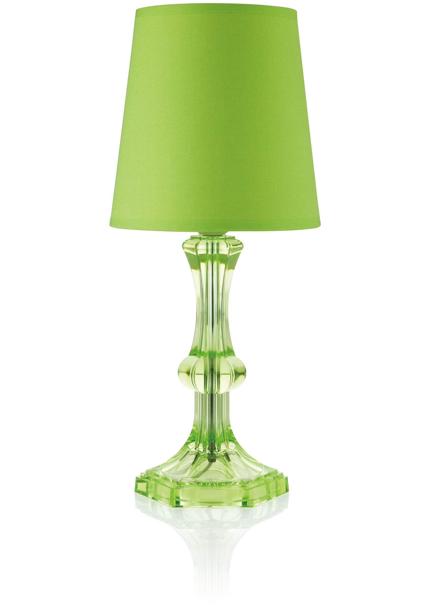 Лампа настольная зеленая