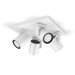 Philips Hue Argenta Opbouwspot White and Color - Wit - 4-spots