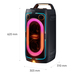 Samsung MX-ST40F Party speaker Black thumbnail 3
