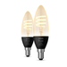 Philips Hue Filamentlamp White Ambiance kaarslamp E14 2-pack