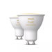 Philips Hue White Ambiance GU10 2-pack