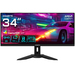 GIGABYTE M34WQ 34″ WQHD Gaming Monitor – 3440 x 1440, 144Hz, 1ms, 400 cd/m², FreeSync Premium, DisplayHDR400, HDMI 2.0, Displayport 1.4 thumbnail 1
