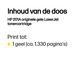 HP 201A Toner Geel