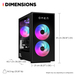 HP OMEN 35L GT16-0034na Intel Core Ultra 7 265K 32 GB DDR5-SDRAM 2 TB HDD+SSD NVIDIA GeForce RTX 5080 Windows 11 Home Tower PC AI PC Black thumbnail 6