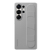 Samsung S25 Ultra Standing Grip Back Cover Grijs