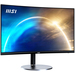 MSI Pro MP272C 27 Inch Curved Monitor, 1500R, Full HD (1920 x 1080), 75Hz, VA, 4ms, HDMI, VGA, Built-in Speakers, Anti-Glare, Anti-Flicker, Less Blue light, TÜV Certified, VESA, Kensington, Black thumbnail 1