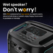Hisense PartyRocker One HP100 Party speaker Black, Green 300 W thumbnail 15