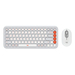 Logitech POP Icon Combo teclado Ratón incluido Universal Bluetooth QWERTY Español Blanco imagen 1