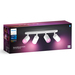 Philips Hue Fugato Opbouwspot White and Color - Wit - 4-spots