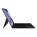 Samsung Galaxy Tab S10 Ultra / S9 Ultra Toetsenbord Hoes QWERTY Zwart