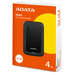 ADATA HV300 external hard drive 4 TB 2.5″ 3.2 Gen 1 (3.1 Gen 1) Black thumbnail 5