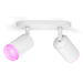 Philips Hue Fugato Opbouwspot White and Color - Wit - 2-spots
