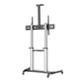 Manhattan 462563 soporte para TV 2.54 m (100") Negro, Plata