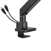 Manhattan 462594 soporte para pantalla plana 144.8 cm (57") Escritorio Negro