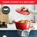 Tefal Air Lichte Braadpan 24 cm Rood