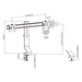 ACT AC8322 Monitorarm 2 Schermen