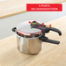 Tefal Secure 5 Trendy Snelkookpan 6 Liter + stoommandje