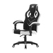 Vorago CGC301 Silla universal para juegos asiento acolchado Negro, Blanco