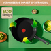 Tefal Renew Black Keramische Hapjespan 24 cm + deksel