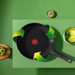 Tefal Renew On Keramische wokpan 28 cm Zwart
