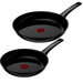 Tefal Renew On Keramische koekenpannenset 24 + 28 cm Zwart